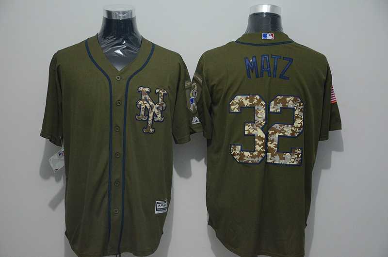 New York Mets #32 Steven Matz Green Salute to Service Stitched Baseball Jersey,We sell and wholesale New York Mets #32 Steven Matz Green Salute to Service Stitched Baseball Jersey on line form chian!